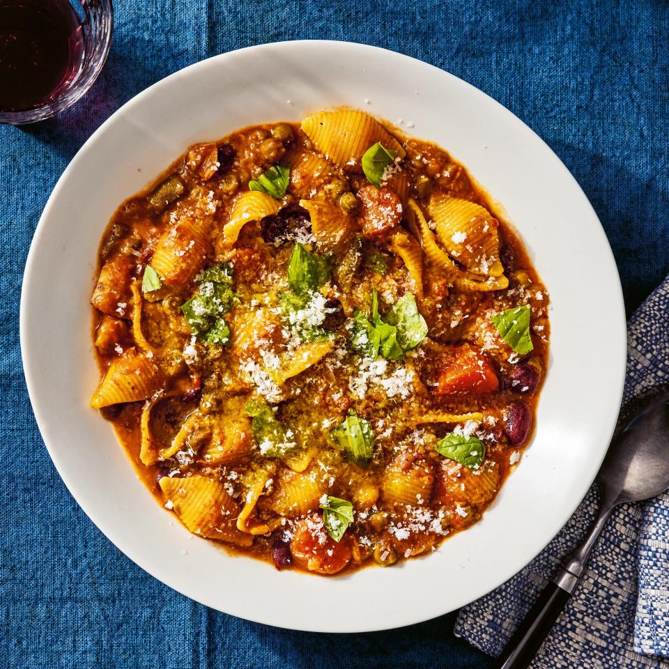 a recipe photo of the Mom's Minestrone