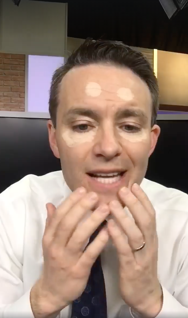 From ingrown hair to excessive sweating, no topic is off limits in Bob's hilarious clips. Photo: Facebook/Bob-Herzog