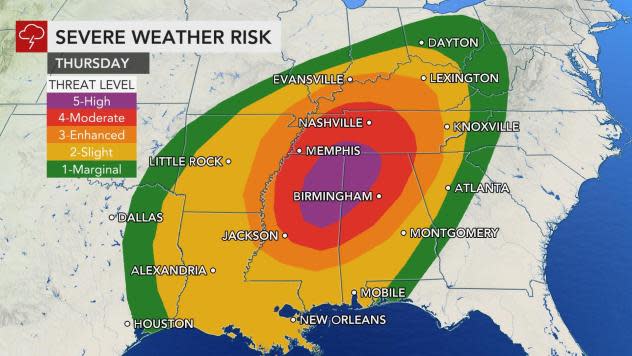 High Severe Weather Risk 3/25