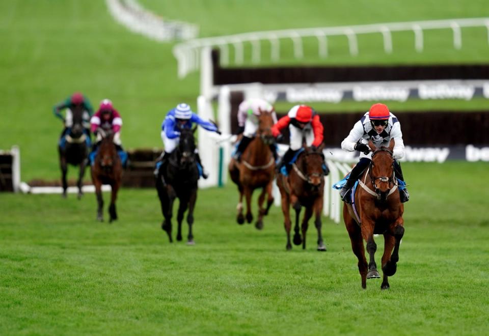 Ballyburn and Paul Townend kicked off the day in predictable fashion (David Davies for The Jockey Club/PA Wire)