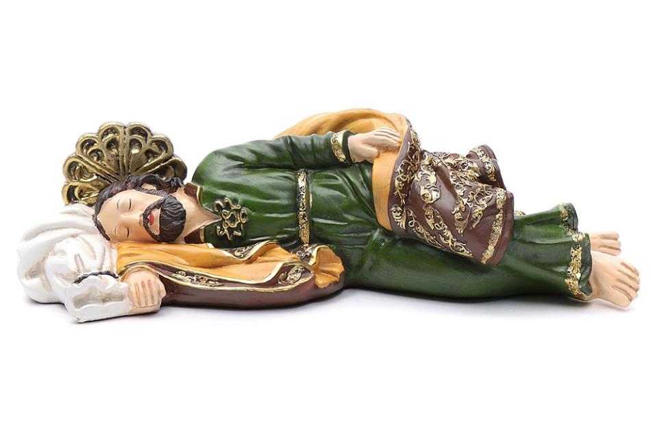 被教宗方濟各「認證」禱告最靈的「沉睡中的聖若瑟」雕像在菲律賓狂賣（。海鵬）