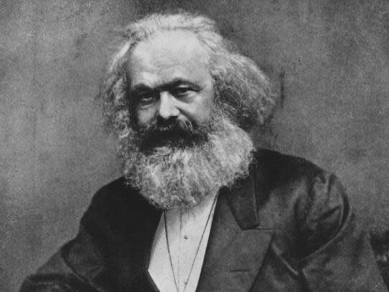 ‘The Communist Manifesto’ by Marx (pictured) and Engels was published on 21 February 1848 (Getty)