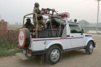 Indian security forces have stepped up patrols near Daoke, along the border with Pakistan