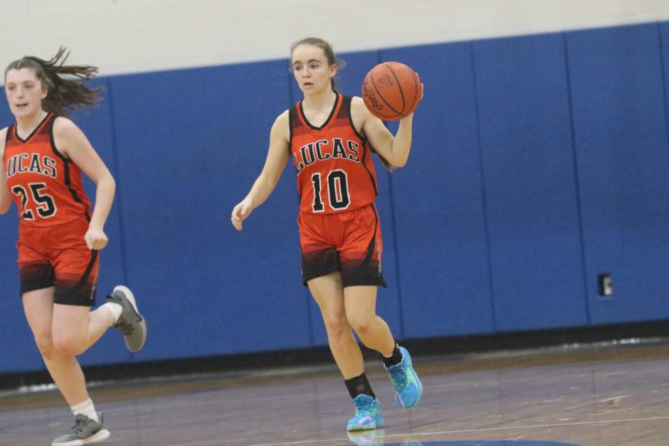 Lucas' Maggie Restelli has the Cubs at No. 10 in the Richland County Girls Basketball Power Poll.