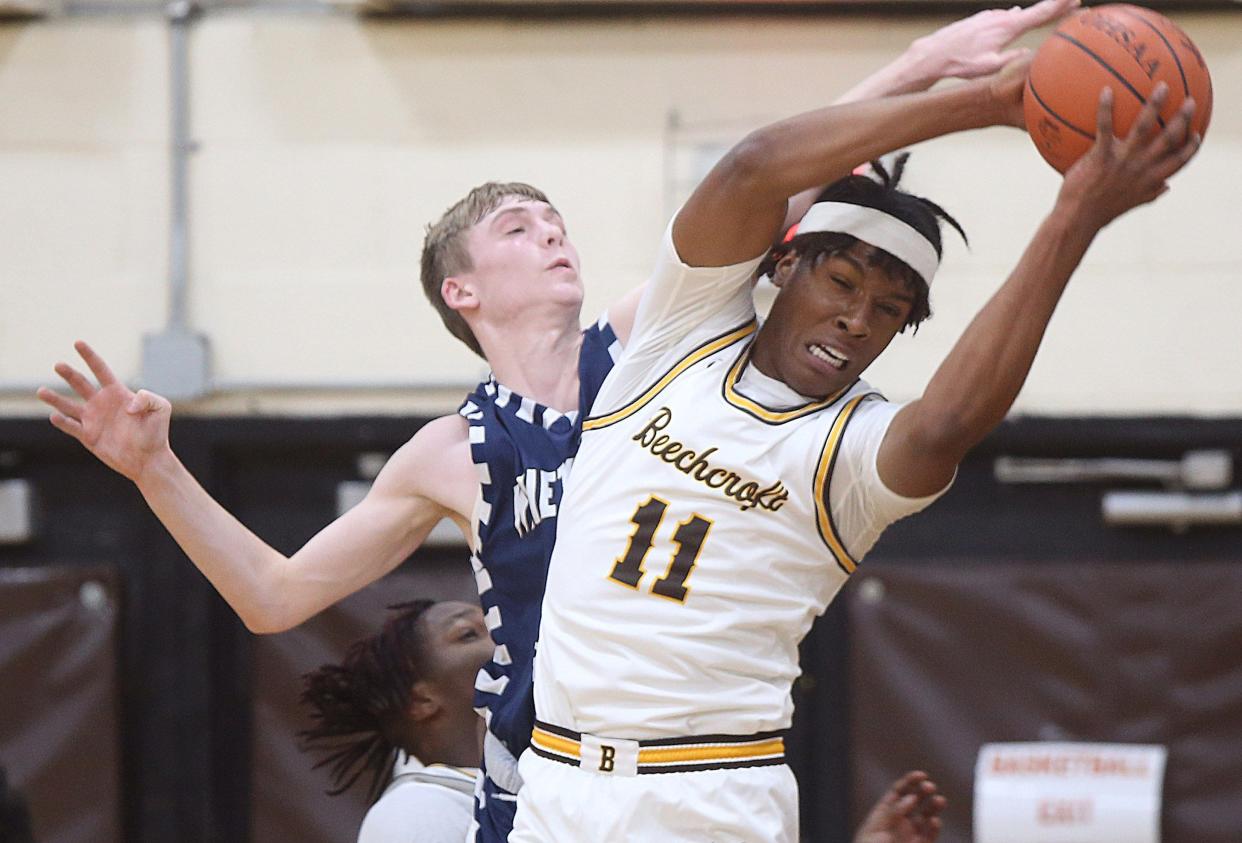 Amani Lyles, a 6-foot-7 senior forward, averaged a team-high 19.0 points through Beechcroft's first 12 games. The Cougars were 10-2 overall and 8-0 in the City League-North Division after beating East 76-43 on Jan. 18.