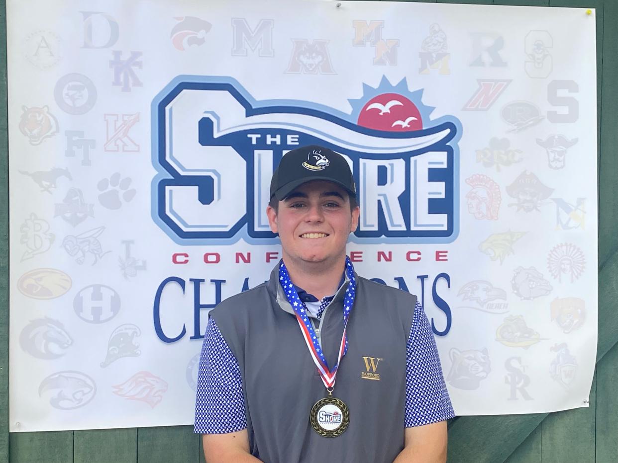 Ranney's John Welch won the Shore Conference Boys Golf Tournament on April 24, 2024.