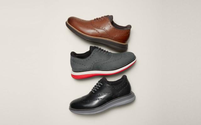 is having a huge sale on comfy Cole Haan shoes for men and