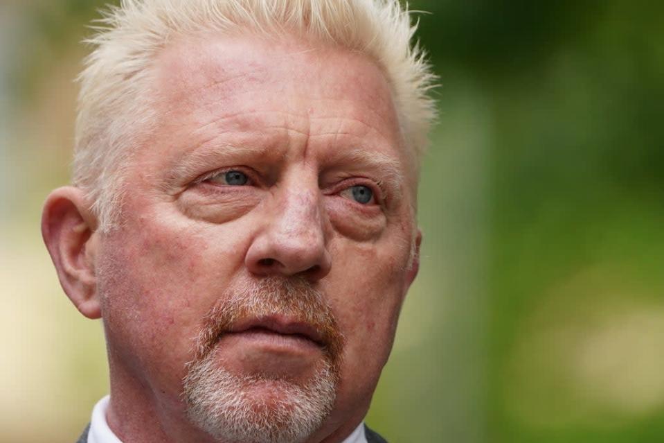 Boris Becker&#x002019;s daughter, Anna Ermakova, has said she is in &#x002018;shock&#x002019; about her father&#x002019;s prison sentence and fears it will be hard on his 12-year-old son, Amadeus (Kirsty O&#x002019;Connor/PA) (PA Wire)