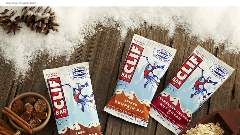 Clif Bars are an athlete-crafted blend of carbohydrates, protein and fiber for sustained energy.