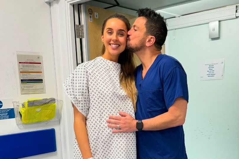 Peter Andre shares frustration as he gives update on new baby's name