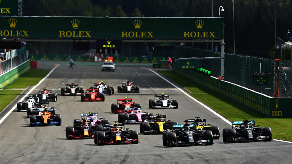 The motorsport world is mourning Nathalie Maillet, the CEO of the Spa Franchorchamps racing circuit in Belgium which hosts Formula One. (Photo by Clive Mason - Formula 1/Formula 1 via Getty Images)