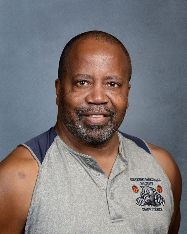 West Shore Jr./Sr. High Coach and Custodian Derrick Hamilton.