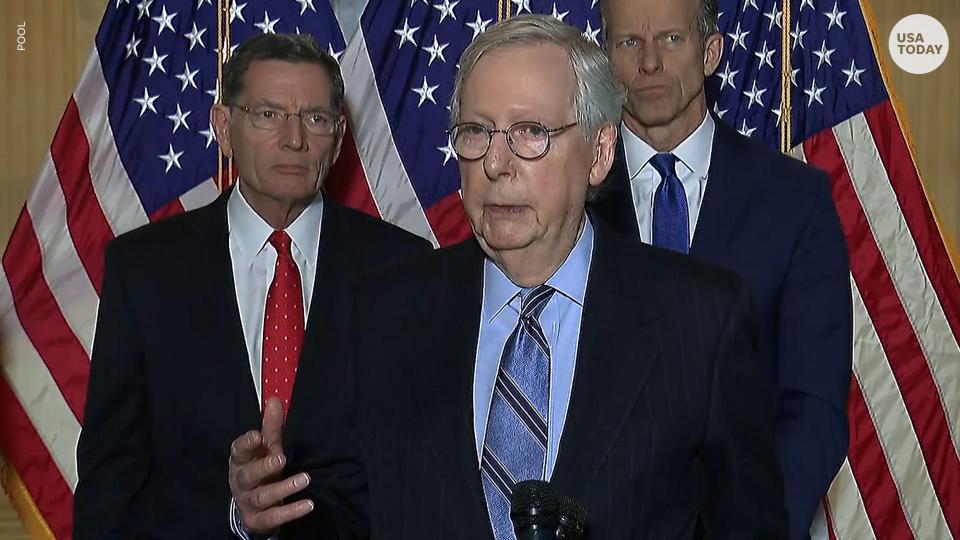 Sen. Mitch McConnell's controversial remarks about Jan. 6 insurrection were met with widespread backlash.