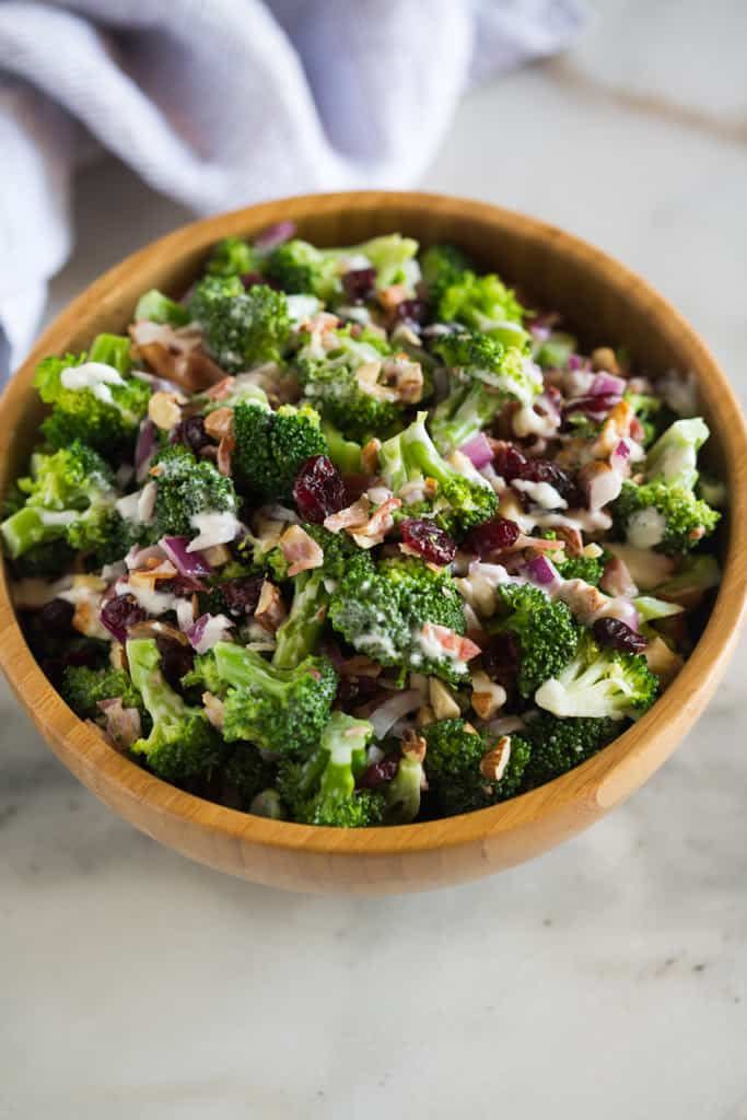 28) Broccoli Salad