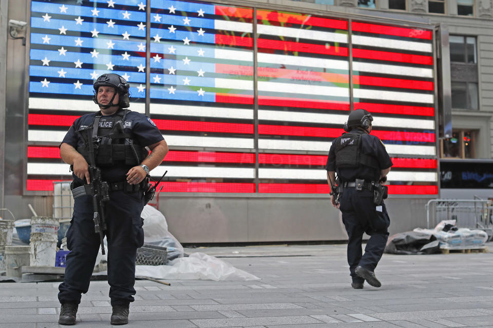 Manhattan Explosion Security