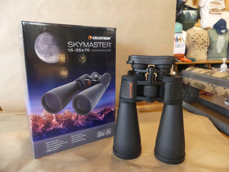 Celestron 15-35x70 SkyMaster Zoom Binoculars are available at J.L. Waters and Co.