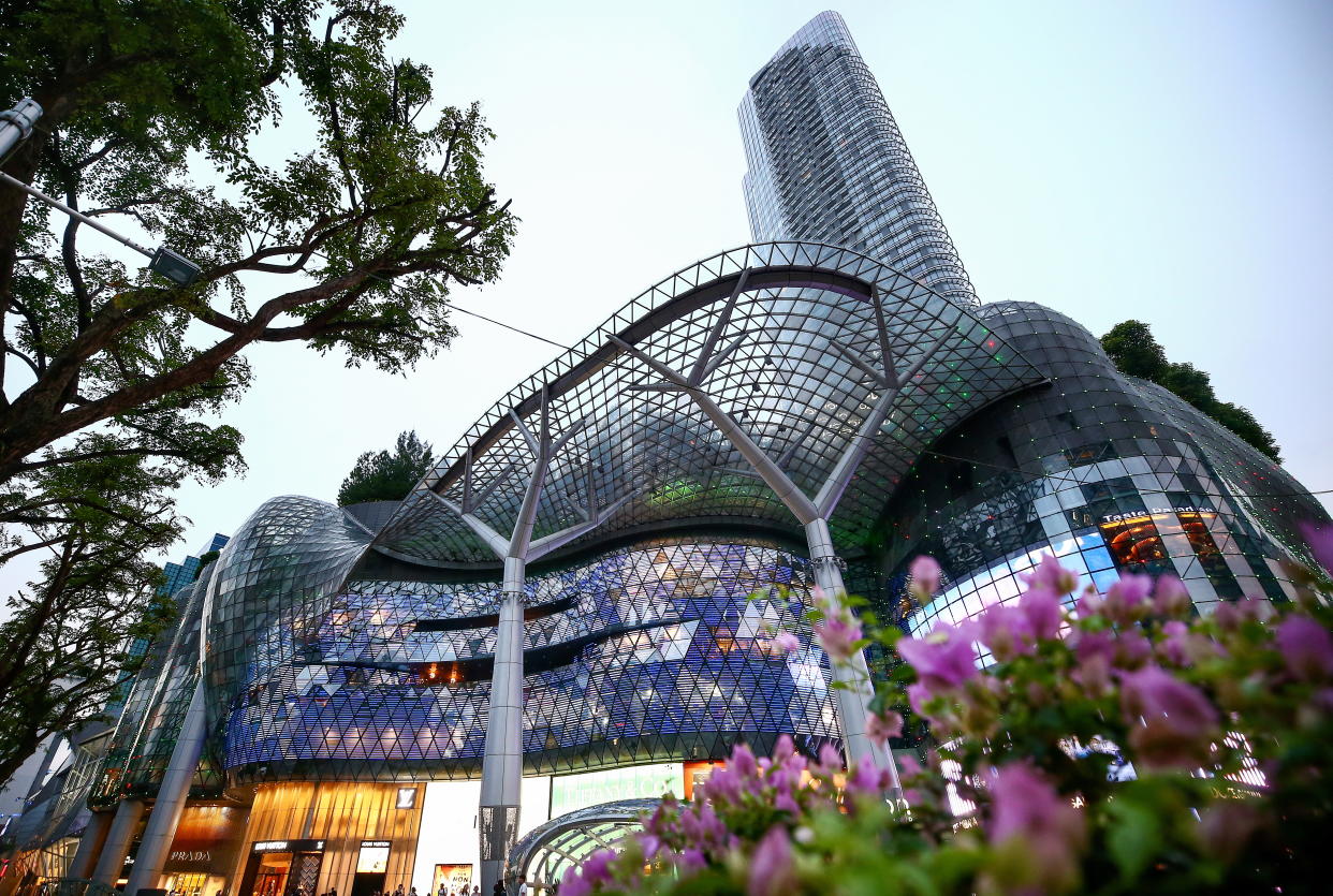 SINGAPORE, SINGAPORE - AUGUST 1, 2018: A view of the ION Orchard shopping mall. Valery Sharifulin/TASS (Photo by Valery Sharifulin\TASS via Getty Images)