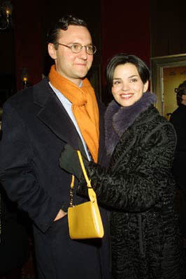 Karen Duffy with husband at the New York premiere of Touchstone's O Brother, Where Art Thou