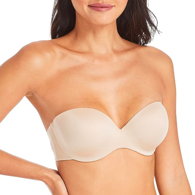 Pepper MVP Multiway Strapless Bra for Women, Underwire, Lightly Lined  Cups, Multi-Way Convertible Straps, Strapless Bra for Small Chested Women
