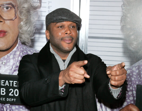 NEW YORK – FEBRUARY 18: Director Tyler Perry attends the premiere of “Tyler Perry’s Madea Goes to Jail” at the AMC Loews Lincoln Center on February 18, 2009 in New York City. (Photo by Jim Spellman/WireImage)