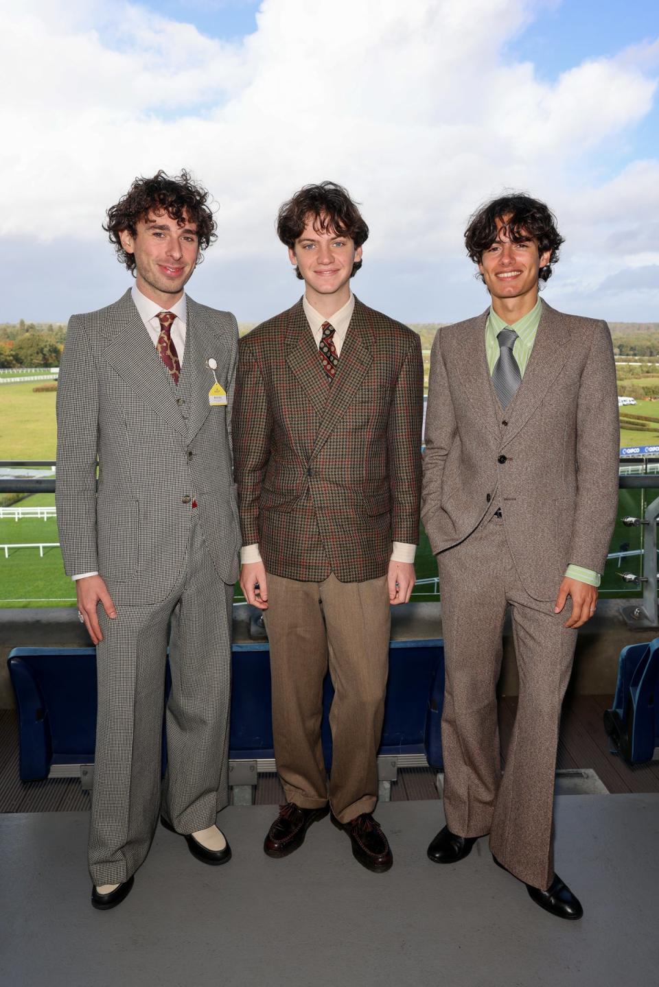 Eddie Wailes, Reuben Larkin and Callum Mullin put on a timeless display at Ascot Racecourse on November 4, 2023 (Dave Benett/Getty Images for Asc)