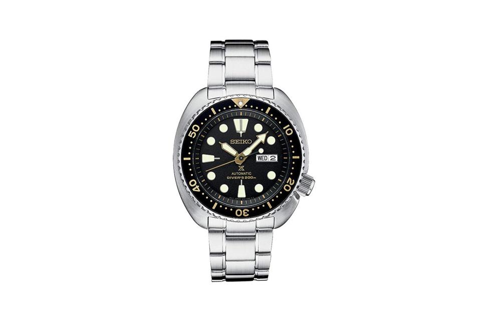 Seiko Silvertone Automatic Diver watch