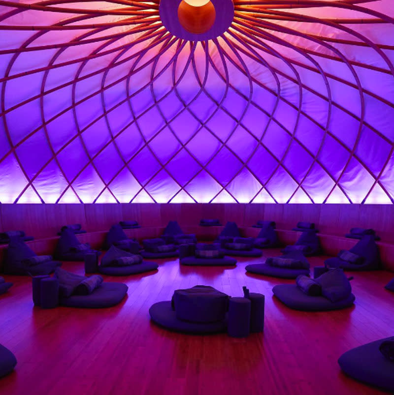 <p>Ommmmm - do you hear that? It's the sound of hundreds of New Yorkers finding inner peace and relaxation at trendy new boutique meditation studios like <a rel="nofollow noopener" href="http://www.inscape.life/" target="_blank" data-ylk="slk:Inscape;elm:context_link;itc:0;sec:content-canvas" class="link ">Inscape</a> (pictured at left) or <a rel="nofollow noopener" href="http://mndfl.zingfit.com/reserve/index.cfm?action=Reserve.chooseClass&site=1" target="_blank" data-ylk="slk:MNDFL;elm:context_link;itc:0;sec:content-canvas" class="link ">MNDFL</a>. At the latter, you can book a class with an expert teacher who will guide you through the session, or just pop-in on your lunch break for a quick moment of peace and quiet. Inscape, which just opened in November 2016, is the brainchild of Khajak Keledjian, the co-founder and former CEO of Intermix. Meditation lessons at Inscape are guided by a soothing, ambient, electronic voice - both in the studio (so there are no instructors) and on the brand's app. This unique feature makes Inscape's experience cohesive, whether you're doing it in a group setting or when alone and on the road.</p>