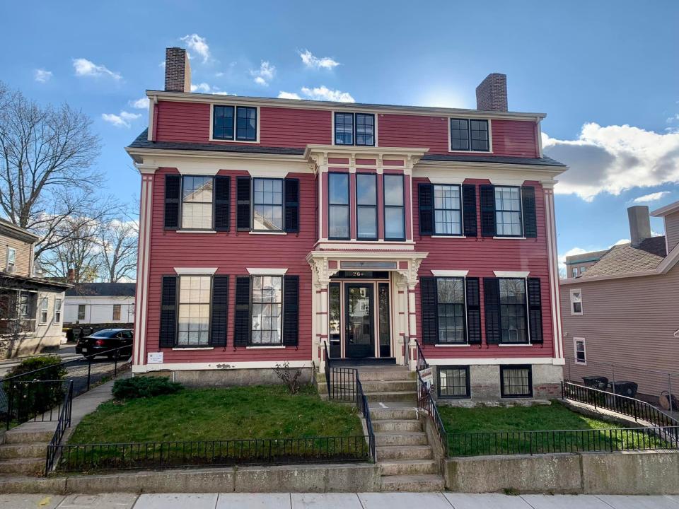 The Preservation Society of Fall River owns the Dr. Isaac Fiske House on Pine Street in Fall River.