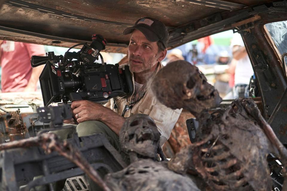 Zack Snyder sur le tournage de son nouveau film 