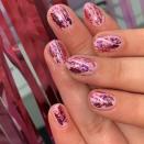 <p>Metallic pink foil is the easiest way to take a basic pink manicure to the next level.</p><p><a href="https://www.instagram.com/p/Brne_uZgz-9/" rel="nofollow noopener" target="_blank" data-ylk="slk:See the original post on Instagram;elm:context_link;itc:0;sec:content-canvas" class="link ">See the original post on Instagram</a></p>