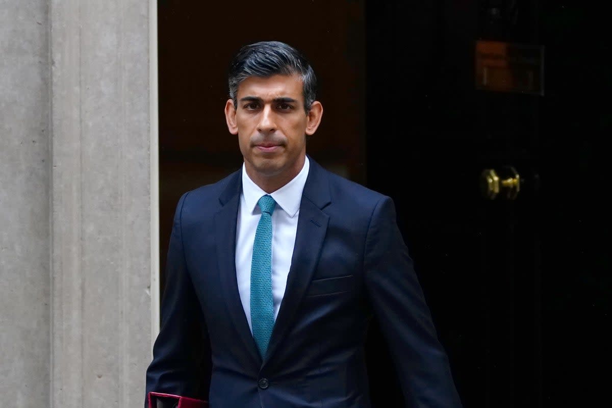 Rishi Sunak (Victoria Jones/PA) (PA Wire)