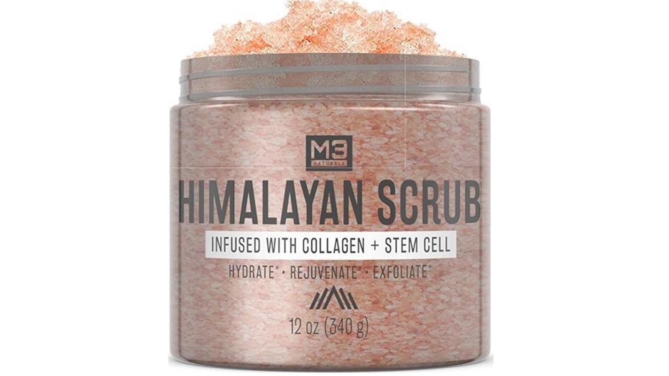 This scrub helped buyers improve their dry skin.