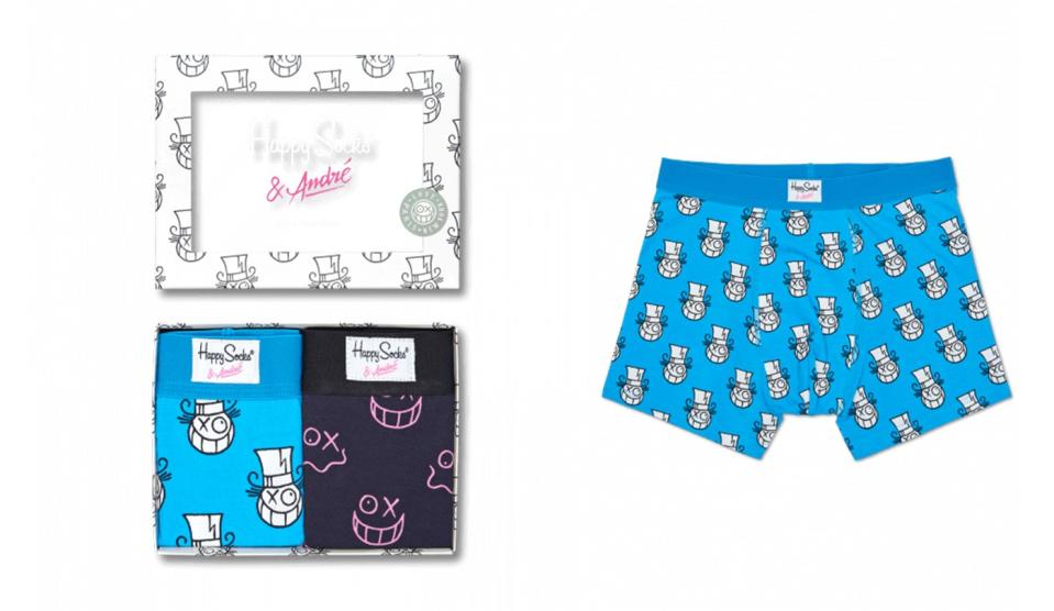 André x Happy Socks Boxer Briefs