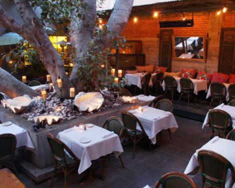 A collection of the best places to dine outdoors during the warmer months