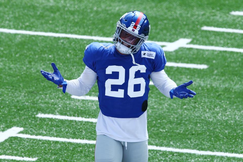 Franchise-tagged RB Saquon Barkley was unable to strike a long-term deal with the Giants.