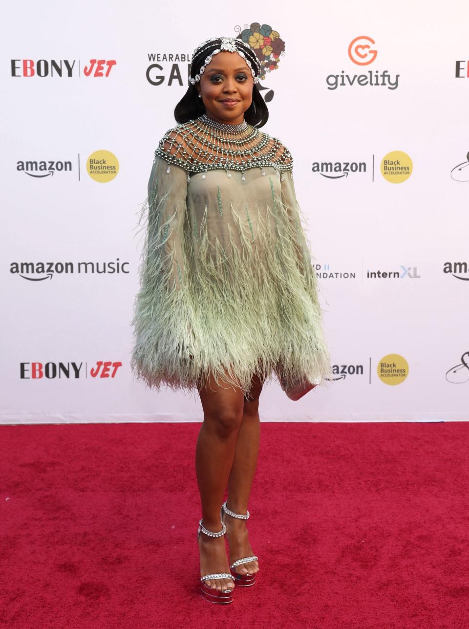 Quinta Brunson attends the 2022 Wearable Art Gala.