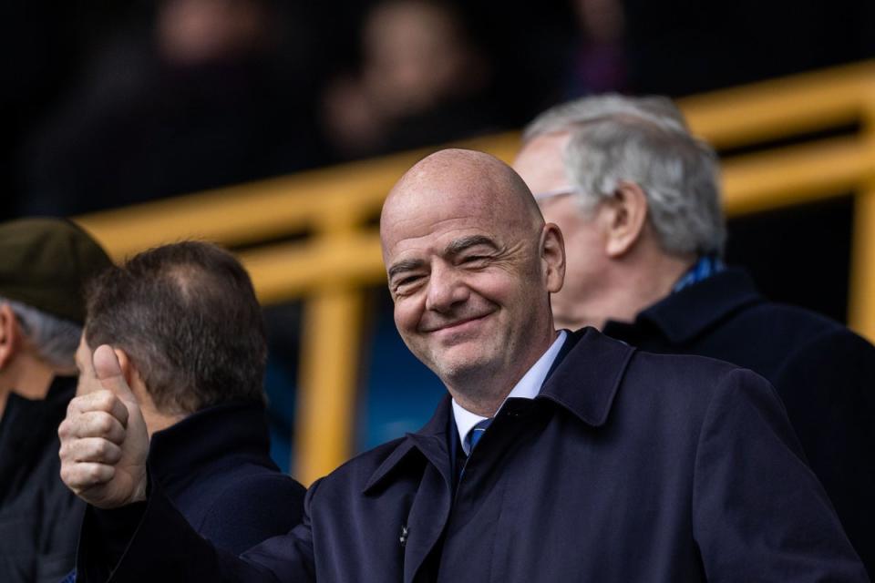 Gianni Infantino says all sides involved in the armbands row have lessons to learn (Steven Paston/PA) (PA Wire)