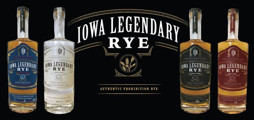 Iowa Legendary Rye lineup