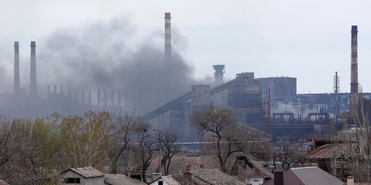 Azovstal Iron and Steel Works Mariupol