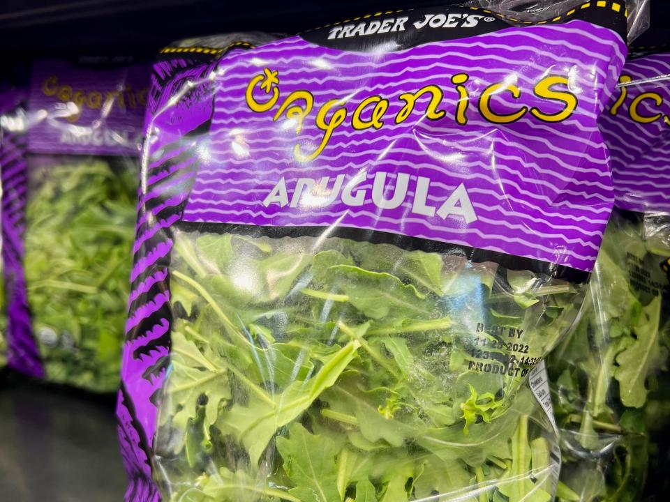 Trader Joe's organic arugula