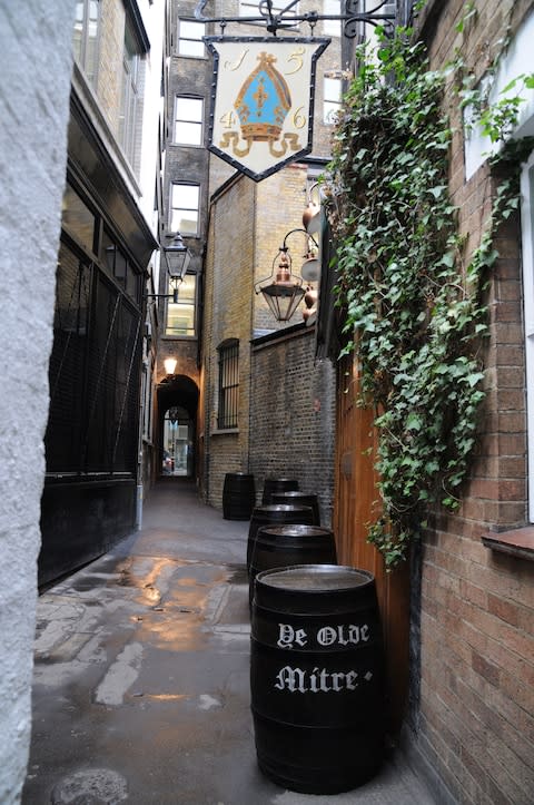 Ye Olde Mitre Tavern - Credit: Credit: Cath Harries / Alamy Stock Photo/Cath Harries / Alamy Stock Photo