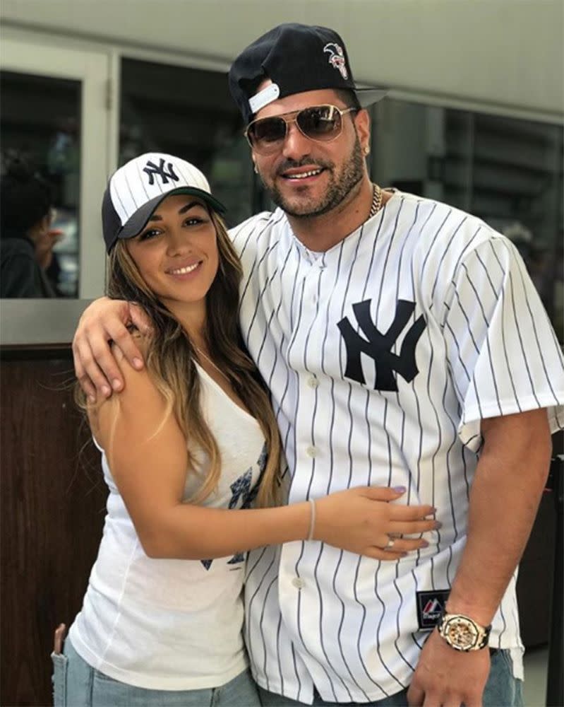 Jen Harley and Ronnie Ortiz-Magro