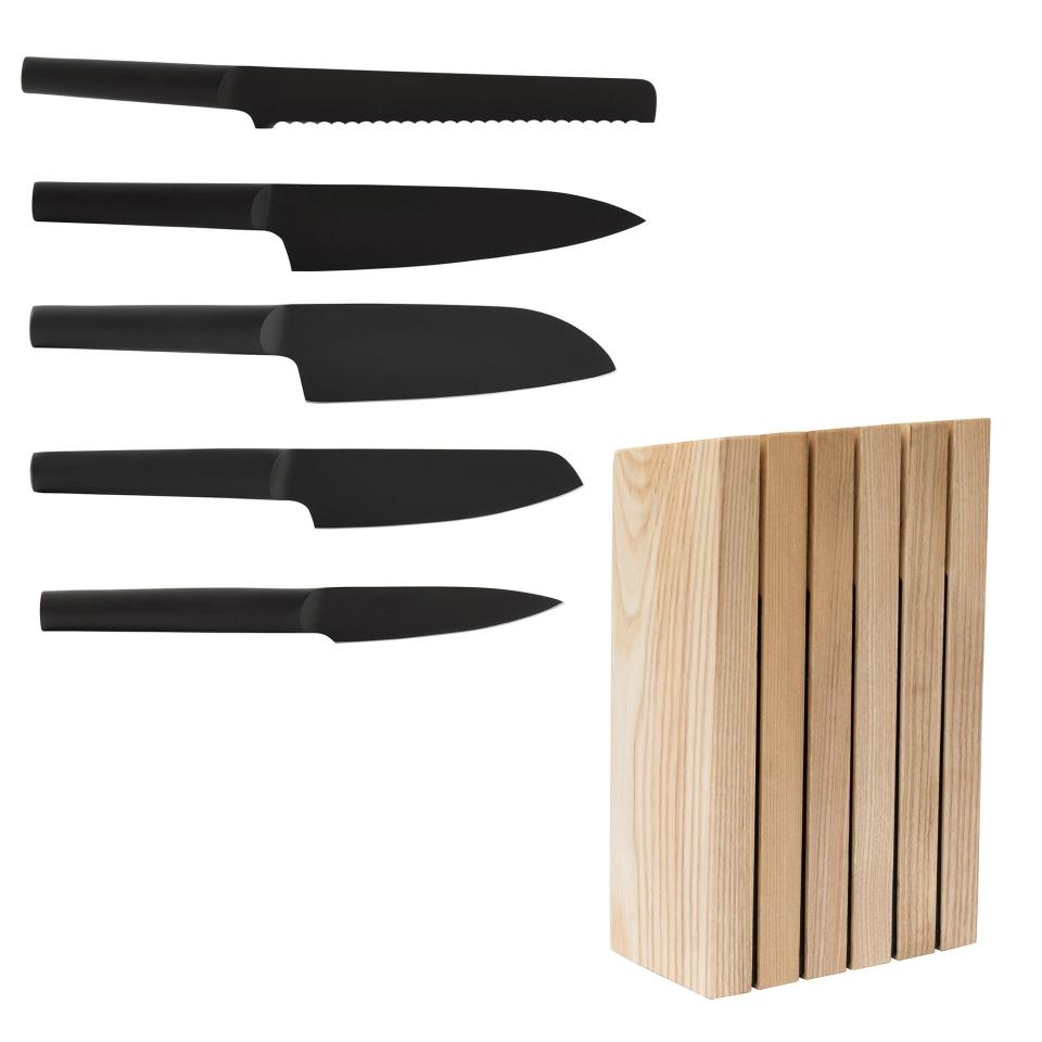 <p><a href="https://go.redirectingat.com?id=74968X1596630&url=https%3A%2F%2Fwww.williams-sonoma.com%2Fproducts%2Fberghoff-ron-6-piece-knife-block-set&sref=https%3A%2F%2Fwww.harpersbazaar.com%2Ffashion%2Ftrends%2Fg42249743%2Fgifts-for-husband%2F" rel="nofollow noopener" target="_blank" data-ylk="slk:Shop Now;elm:context_link;itc:0;sec:content-canvas" class="link ">Shop Now</a></p><p>6-Piece Knife Block Set Black</p><p>williams-sonoma.com</p><p>$249.95</p><span class="copyright">williams-sonoma.com</span>