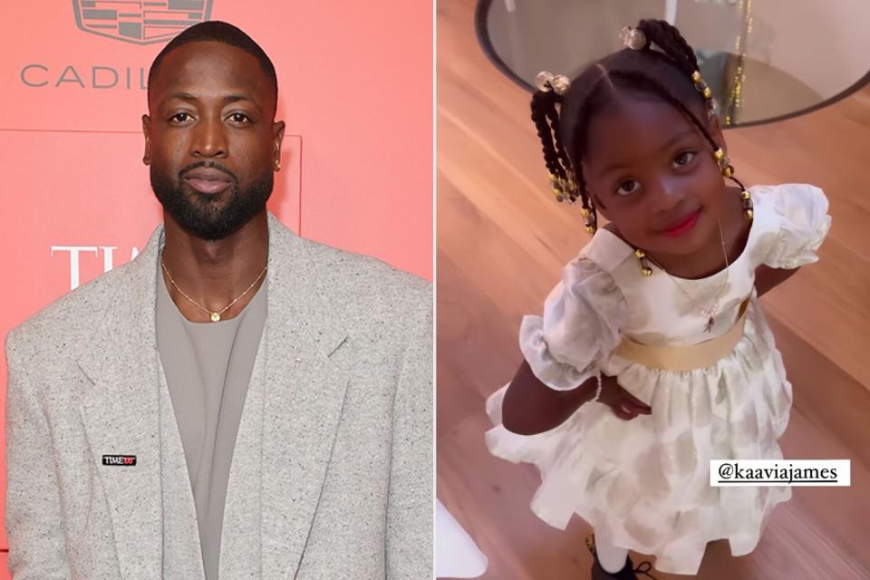 Dwyane Wade And Gabrielle Union Spend Quality Time With Daughter Kaavia During Chic Thanksgiving
