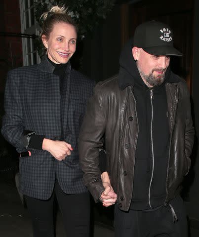 Ricky Vigil M/GC Images Cameron Diaz and Benji Madden