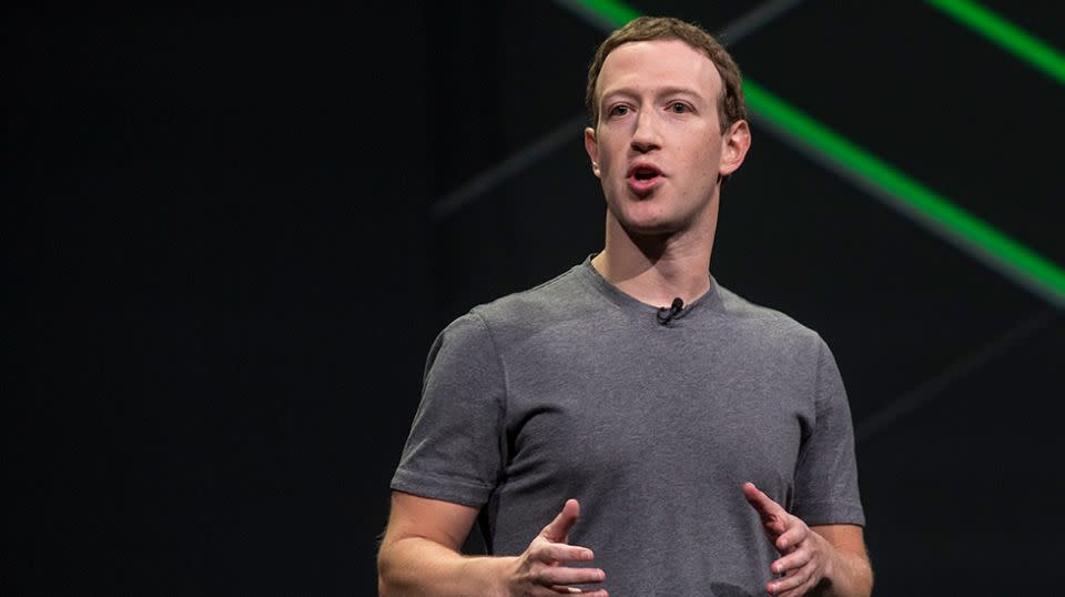 Facebook chief executive Mark Zuckerberg will testify about the matter next week before the US House Energy and Commerce Committee. Source: AFP