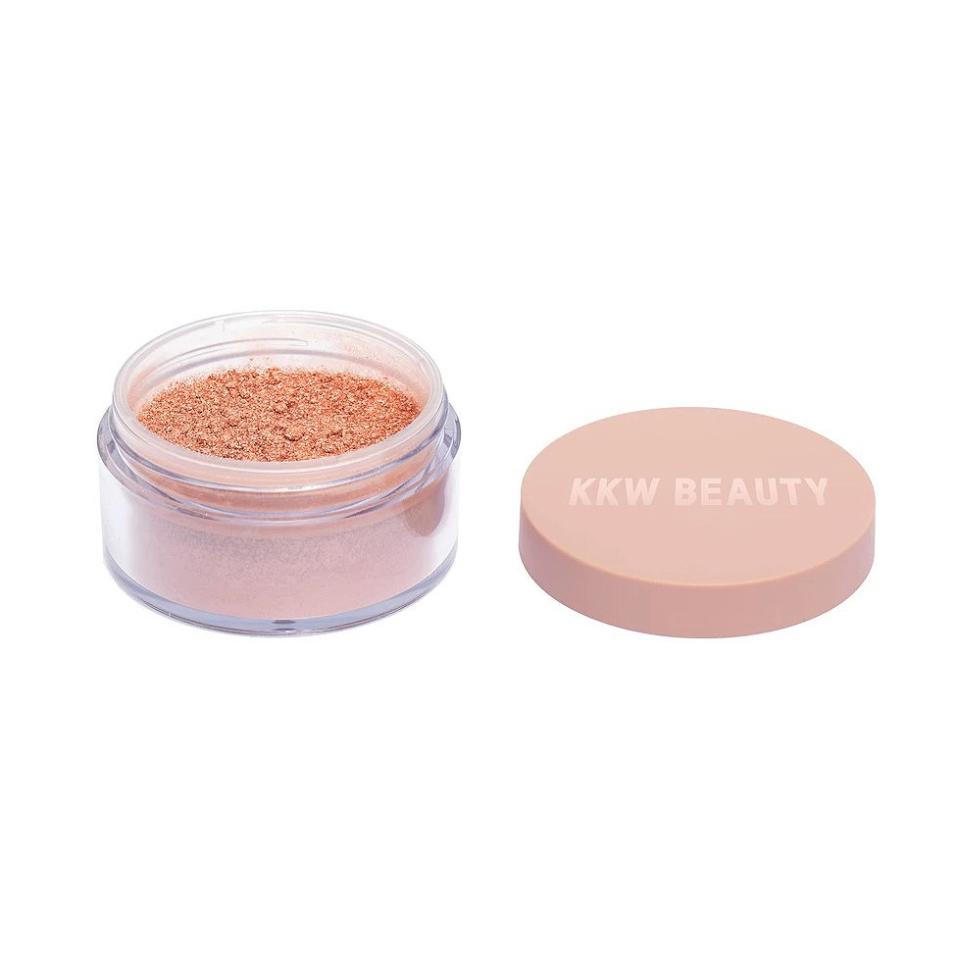 KKW Beauty Rose Gold Loose Shimmer Powder for Face & Body
