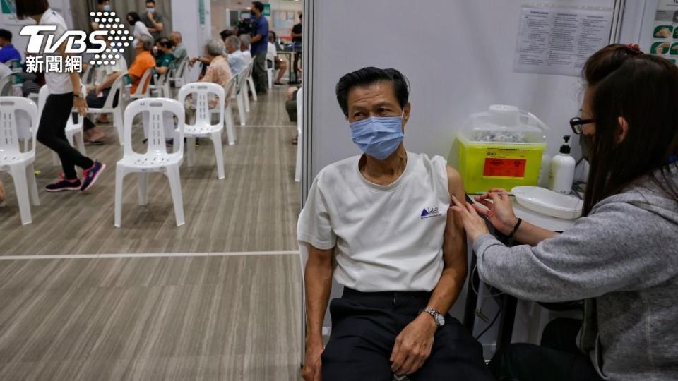 新加坡全國疫苗接種率已達83％。（圖／達志影像美聯社）