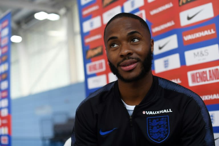 England's Raheem Sterling found himself at the centre of a social media storm at Euro 2016