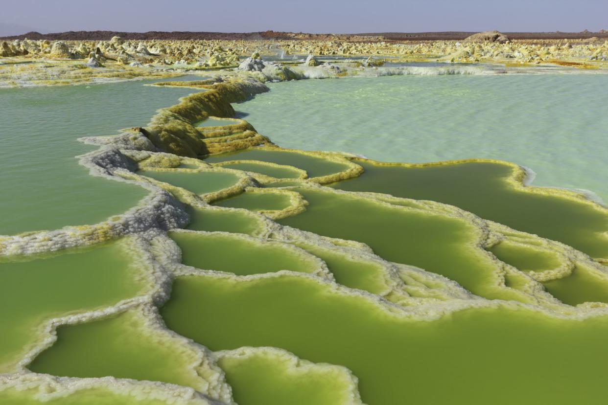 Dallol Volcano Danakil Depression Ethiopia